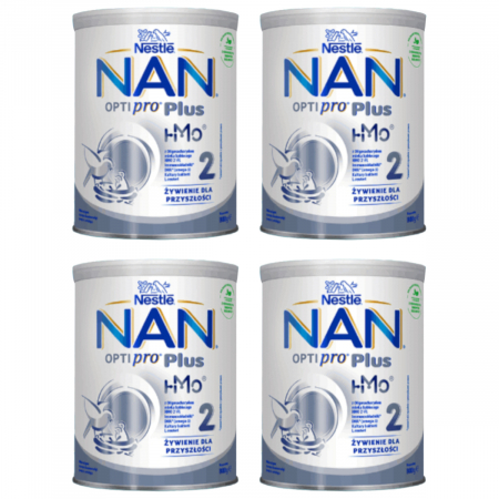 4× модифіковане молоко Nestle Nan Optipro Plus 2800 г