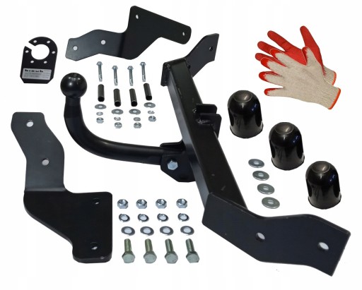 БУКСИРУЮЧИЙ КРАК + ЧОХЛИ на FIAT FIORINO + QUBO PEUGEOT BIPPER + TEPEE 2007-2021