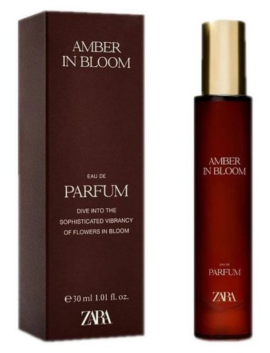 zara amber in bloom woda perfumowana 30 ml    