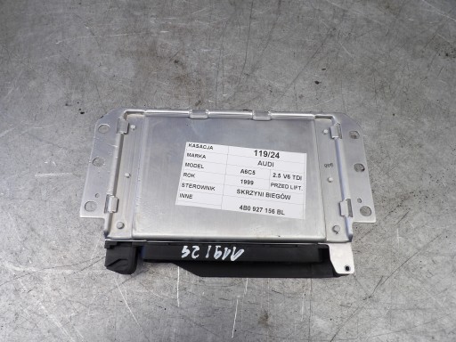 Audi A6 C5 2,5 TDI Unité de contrôle Boîte de vitesse Engrenage 4B0927156BL 0260002514