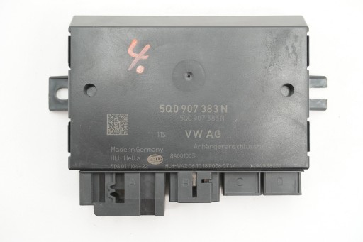 Модуль крюка vw skoda seat audi 5q0907383n