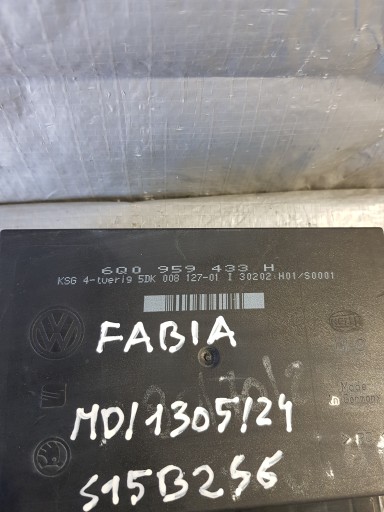 Unité commande confort Skoda FABIA OE 6Q0959433H