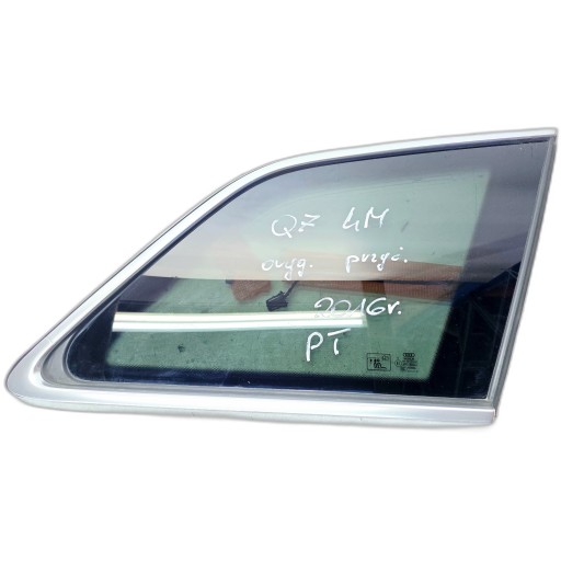 Vitre Carrosserie Moulage CHROM Droite Arrière AUDI Q7 4M 4M0845298C 2016R