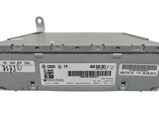TUNER RADIA Navigation VW TOUAREG II 7P 4G0035061J