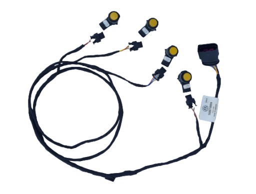 5Q0919275B - VW GOLF 7 LIFT ДАТЧИКИ PDC+ПЕРЕДНИЙ ЖГУТ ПРОВОДОВ (LR1X)