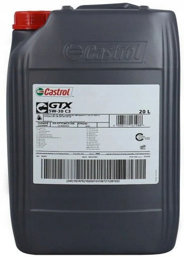 CASTROL GTX C3 5W30 - 20л