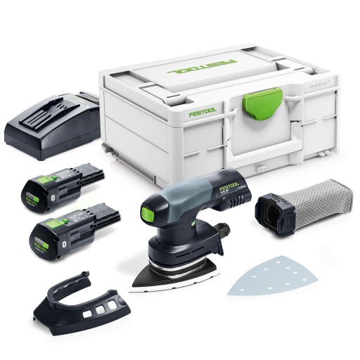 Акумуляторна шліфувальна машина DELTA Festool DTSC 400 3.0 I-Plus SET 577508