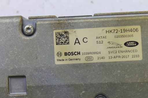 HK7219H406 - Фронтальна камера land rover range rover evoque (l538) ​​​​hk7219h406 2.0l дизель