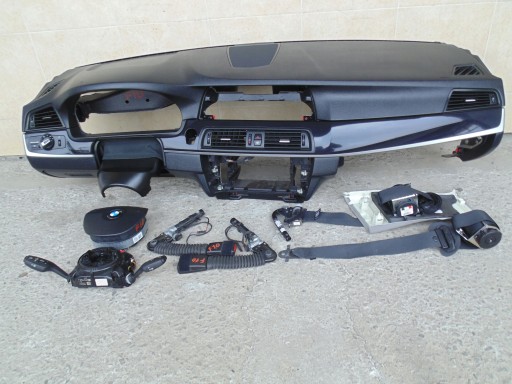 DASHBOARD CONSOLE COCKPIT AIRBAG BMW 5 F10 2016 ROK.
