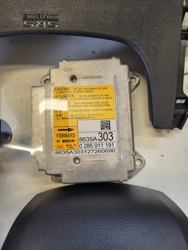 Mitsubishi asx і 10-12 модуль подушки безпеки 8635a303