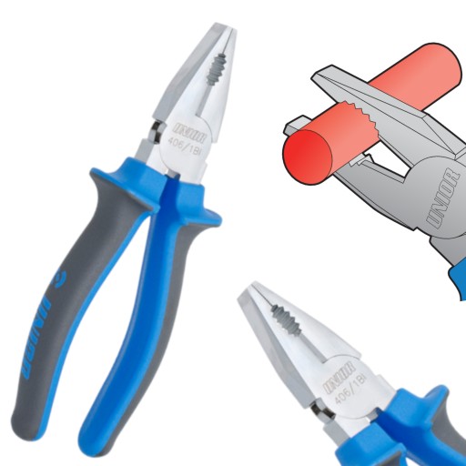 ЩИПЦІ УНІВЕРСАЛЬНІ COMBIKrate МНОГОФУНКЦІОНАЛЬНИЙ ХРОМОВИЙ СТАЛЬ 220 ММ