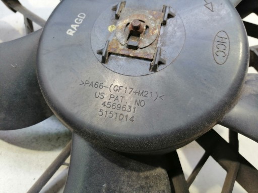 radiator fan LANTRA 1.6 4569631 5151014
