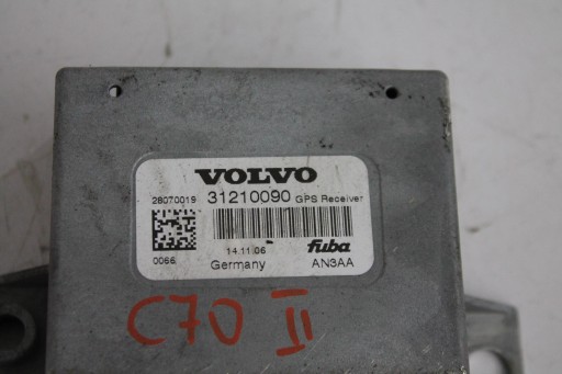 MODULE UNITÉ DE CONTRÔLE GPS 31210090 VOLVO C70 II