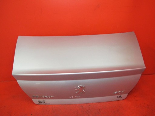 PEUGEOT 407 sedan trunk door cover boot rear part rear EZRC