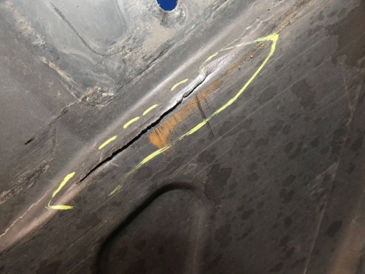 MERCEDES E KLASA W213 KOMBI cover chassis floor cover left