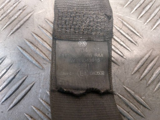 tension belt safety left front VOLKSWAGEN TOURAN and 1T1857705