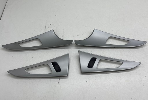 AUDI A6 C7 sedan mouldings dekory door graphitic grey MAT 4X KOMPLET!