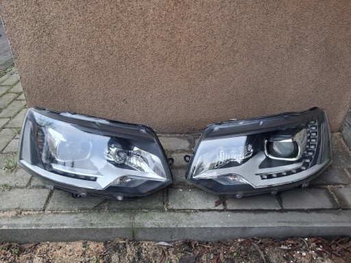 Vw t5 lift 11-15 передні ксенонові світлодіодні лампи в комплекті