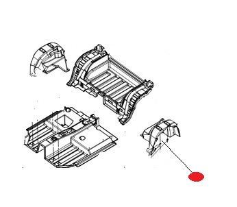 ZAM.1408545 - ЛІВА ЗАДНЯ КОЛІСНА АРКА LIGIER JS56 PH2 ЗАМІНА