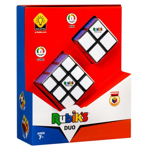 💰 Mega Oszczędność! Oryginalny Zestaw Kostek Rubika DUO (2x2+3x3) – TANIEJ o 10 zł!