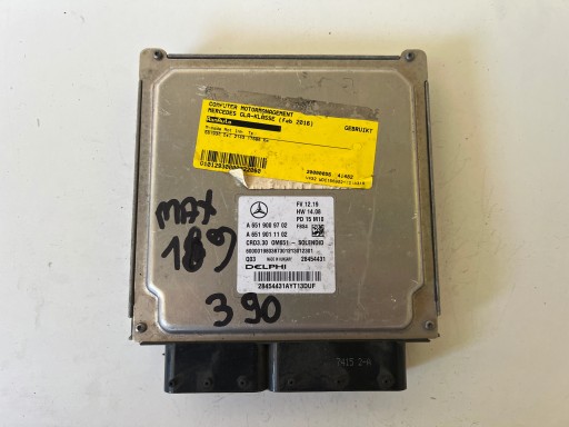 MERCEDES GLA KLASA A6519009702 A6519011102 28454431 computer ECU