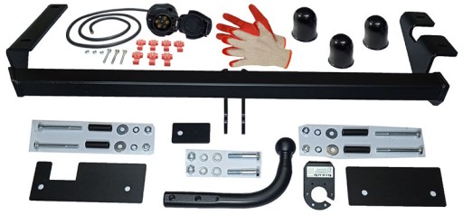 ФИРМЕННЫЙ БУКСИРОВОЧНЫЙ КРЮК + ЖГУТ ПРОВОДОВ + НАКЛАДКИ для OPEL ASTRA 3 H III 2004-2015 HTB