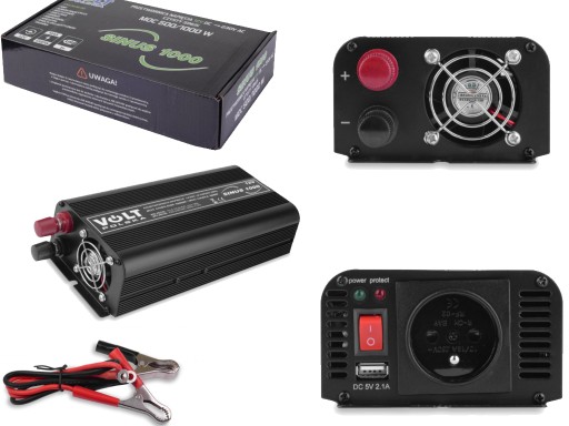 ИНВЕРТОР ТОКА НАПРЯЖЕНИЯ СИНУСА 12В 230В 1000В