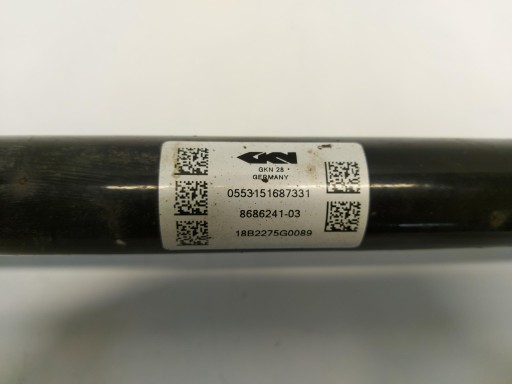 BMW G30 530e semi-axis left rear part 8686241
