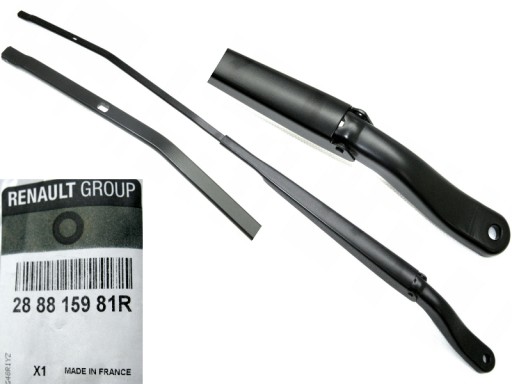 288815981R - ВАЖІЛЬ СКЛООЧИСНИКА ПЕРЕДНІЙ MEGANE III 08-ЛІВИЙ OE