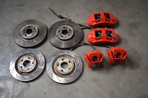 discs calipers KPL. MERCEDES W118 W177 X247 A35 A45 1