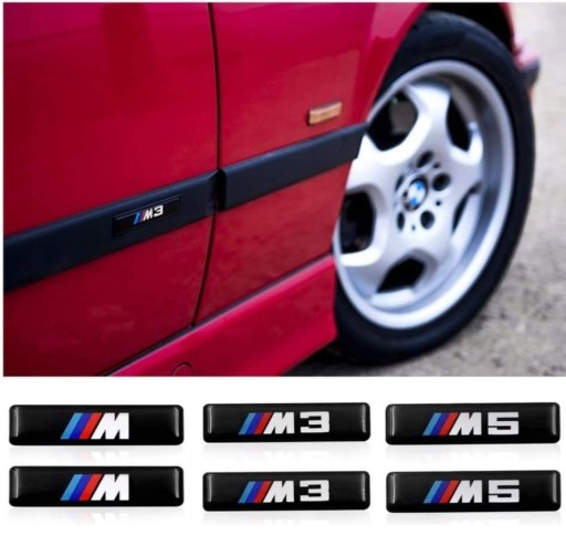 Logo,emblemat BMW M,M3,M5 (3D) E36 E46... tuning