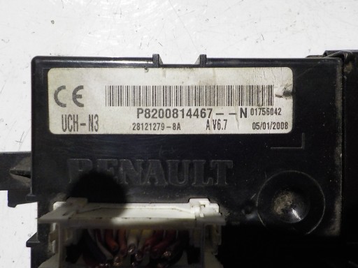 RENAULT KANGOO modulo BSI UCH P8200814467 N UCH-N3