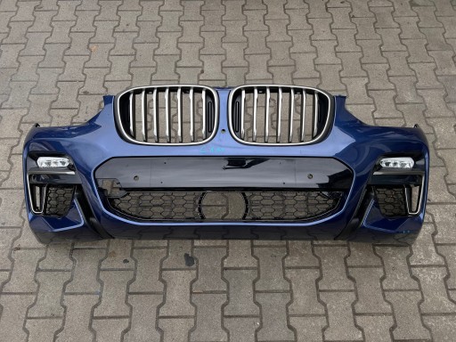 QUA8949 - Передний бампер bmw x3 g01 x4 g02 m package цвет c1m