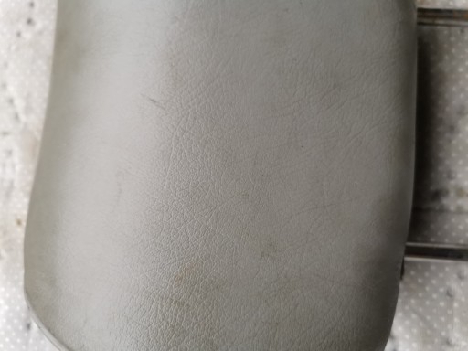 rest seat grey leather MERCEDES w124 kanapy