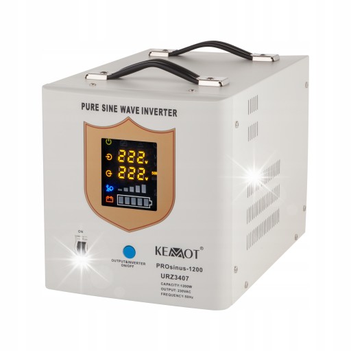 Джерело аварійного живлення ups kemot prosinus 2000 12v/230v