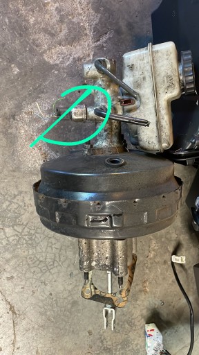 46007EB317 - D40 Pathfinder R51 2.5 DCI сервопривод тормоза 1 датчик