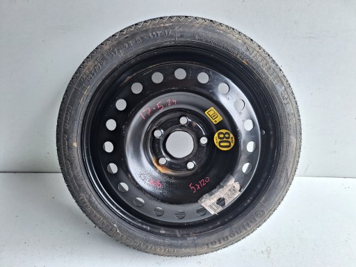 OPEL 5X120 Galet tendeur courroie Roue de secours 125/70 R17