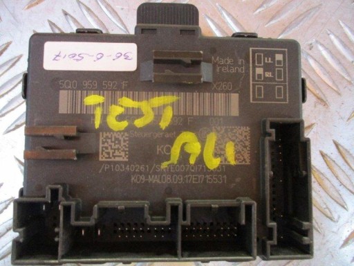 МОДУЛЬ ДВЕРІ 5Q0959592F, ARTEON 3G8, ПЕРЕДНІЙ ПРАВИЙ