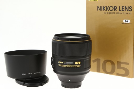 Nikon ニコンAF-S NIKKOR 105mm f/1.4E ED レンズ(Nikon 105mm Nikon ニコンAF-S NIKKOR 105mm f/1.4E ED レンズ(Nikon 105mm
