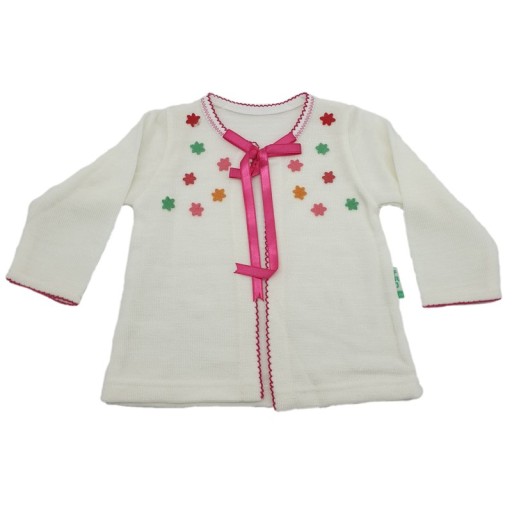 Жакет-болеро, светр кремового кольору 74 розмір