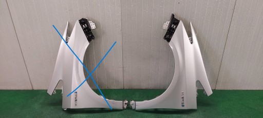 fender left front +support TOYOTA PRIUS III 09-15 LAK: 1F7