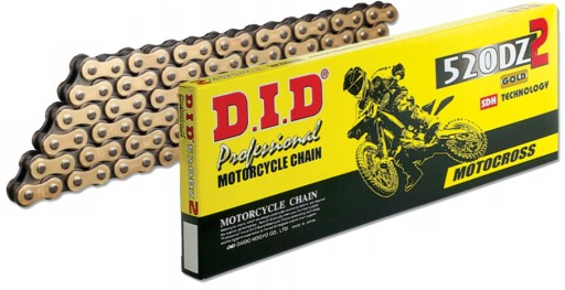 520DZ2GB-116 - ПРИВОДНИЙ ЛАНЦЮГ DID 520 DZ2 116 ЛАНОК ЗАСТІБКА