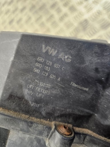 Volkswagen OE 6R0129607C Gehäuse filter luft