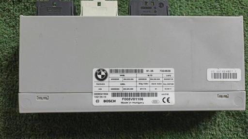 BMW X3 F25 control unit module electrical bonnet boot 7304629