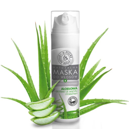 PRÍRODNÁ MASKA NA VLASY ALOE VERA A BYLINKY 200 ML