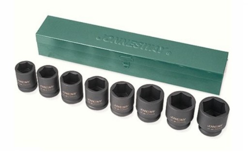 ГОЛОВКИ JONNESWAY КОРОТКІ УДАРНІ 3/4'' 8 ШТ. KPL