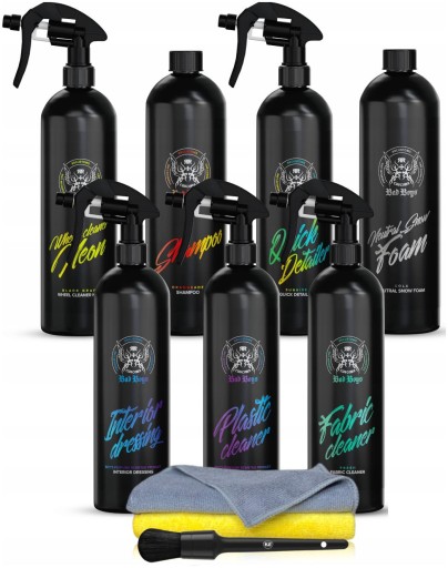 RR Customs RRC Погані хлопці Мега набір автомобільної косметики в подарунок