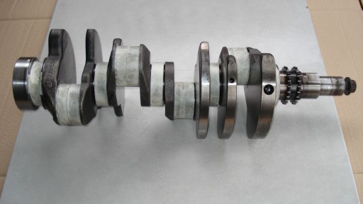 Коленвал номинал с подшипниками 022145138 land rover 3.6 td v8
