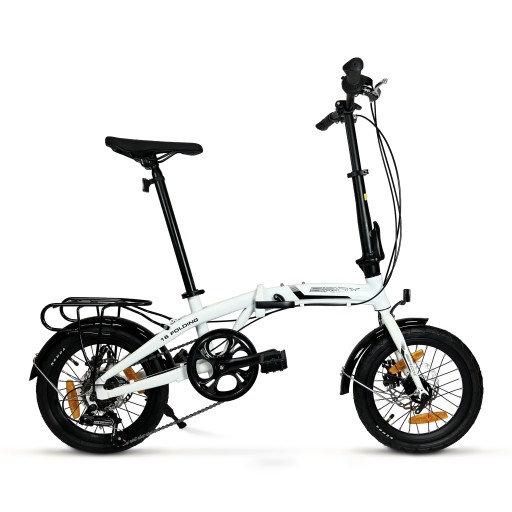 SKLADACÍ BICYKEL 16 PALCOV KOMPAKTNÝ MINI SKLADACÍ 12,5 KG HLINÍKOVÝ SHIMANO