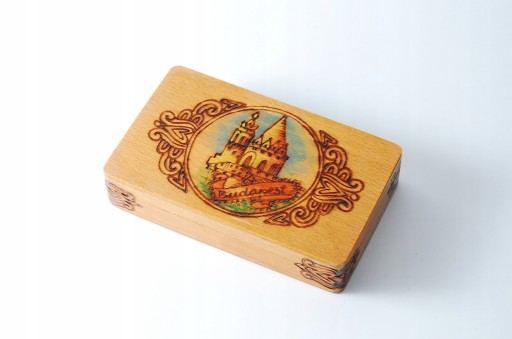 Budapešť Stará drevená krabica
